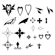 素材模様５（3/3） 好きに使ってね！