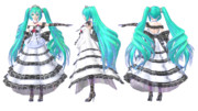 TDA Miku Lace Dress Ver2.0【モデル配布】