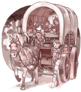 馬車 ニコニコ静画 イラスト