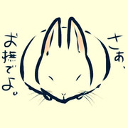 うさぎ ニコニコ静画 イラスト