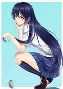 黒い小鳥 ニコニコ静画 イラスト