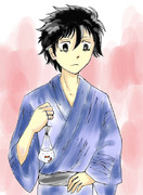 夏祭りと執事長