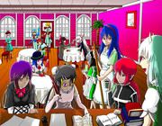 ある日の碧の賢者亭