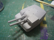 【ノンスケール】12.7センチ連装砲 文鎮【模型】