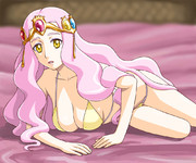 水着のフローラさん