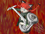 セグウェイを手に入れた火焔猫さん