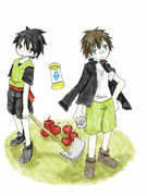 クレアとシオン