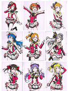 【切り絵】【ラブライブ】それは僕たちの奇跡