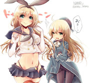 愛宕ちゃん島風ちゃん衣装チェンジ