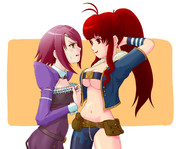 胸を強調する者たち