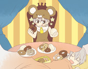 ドーナツ食べ放題