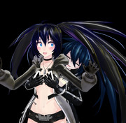 黒衣マト ニコニコ静画 イラスト