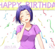 あずささん誕生日おめでとう。