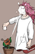 猫草 ニコニコ静画 イラスト