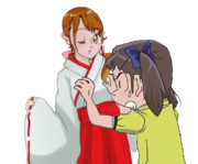 女がいっぱい出てくるアニメにありそうなシーン