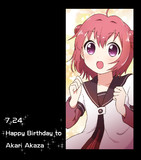 ゆるゆり：Happy Birthday to あかり2014
