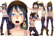 新島秋一 ニコニコ静画 イラスト