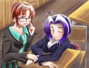 あずさ「すやすや・・・」色塗り完成版