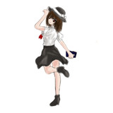 蓮子落書き