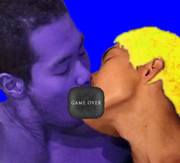 たけしと青鬼は幸せなキスをして終了