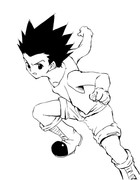 見ないで描いてみようシリーズ。『ゴン』