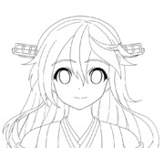 はるるん２の線画