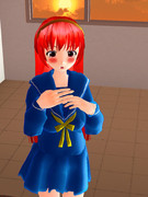 【MMD】告白前＝夕暮れの教室【伝説の樹】