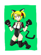 使い魔ネリアを人型に変身させてみた