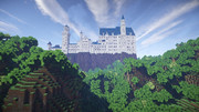 【Minecraft】ノイシュヴァンシュタイン城をつくってみた