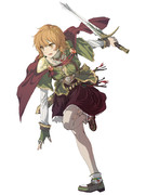 脇が甘くない剣士ちゃん