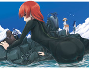ウェットスーツ ニコニコ静画 イラスト