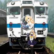 黒猫の駅長さん ニコニコ静画 イラスト