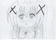 チノ＆ティッピーを深夜テンションで描いたみた