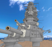 長門型戦艦１番艦長門、抜錨する！