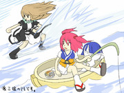 すたいりっしゅ川遊び