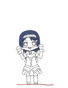 エリザベートがパンツをかぶり続けるだけのアニメ