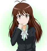 髪下ろしメガネ外し律っちゃん