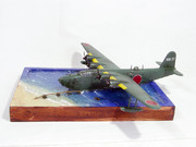 南方泊地 二式大艇ジオラマ