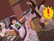 バイトかもー【かかと落とし選手権】