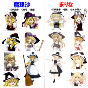 魔理沙とまりな
