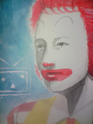 水彩画で教祖様描いてみた