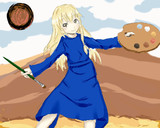 絵を描くUDKっち