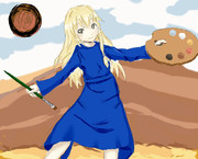 絵を描くUDKっち