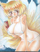 水着跡＊らんしゃま～ヽ(´▽｀＊)／