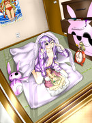 ゆかりさんの寝起き