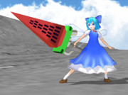 スイカアームズのスイカバー