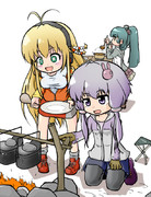 飯盒炊爨 ニコニコ静画 イラスト