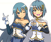 一年前のさやかちゃんと比較