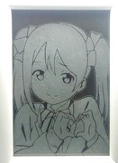 【彫ってみた】矢澤にこ【ラブライブ!】