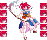 やられこまっちゃん立ち絵 表情差分
